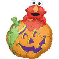 Sesame Street Elmo Pumpkin Supershape Balloon